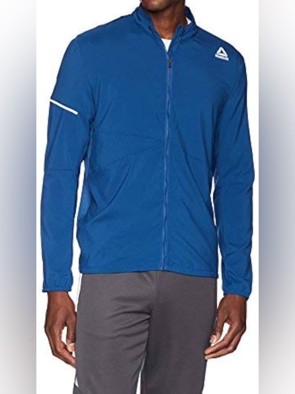 2/60$ Reebok Speedwick Running Jacket Blue Reflective size L